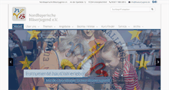 Desktop Screenshot of blaeserjugend.de